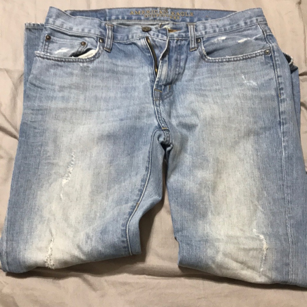 American eagle blue jeans